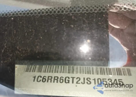 2018 Ram 1500 Big Horn 4X2 6'4 Box from USA, damaged, VIN 1C6RR6GT2JS105345